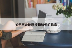关于西北地区疫情如何的信息