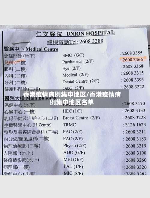 香港疫情病例集中地区/香港疫情病例集中地区名单-第3张图片